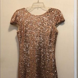 Badgley Mischka Sequined Dress